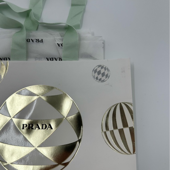 Prada Silver Ornament Limited Edition Bag - Picture 4 of 6
